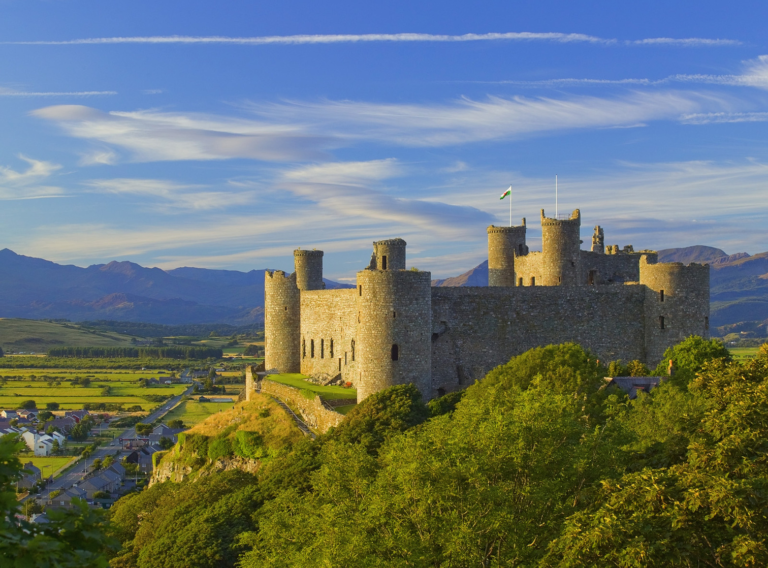 Castles in Wales
